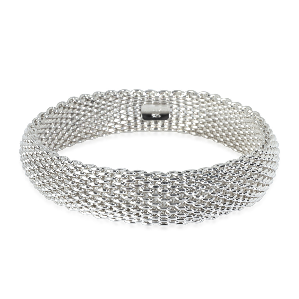 Tiffany & Co. Sterling Silver Somerset Mesh Bracelet